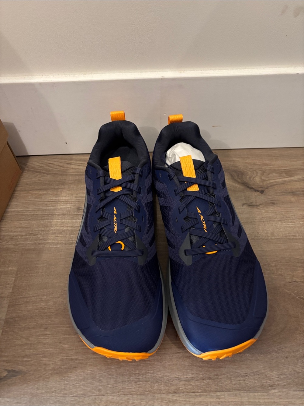 Altra Men’s Lone Peak 9 Navy size 10.5 New with box - Picture 2 of 7